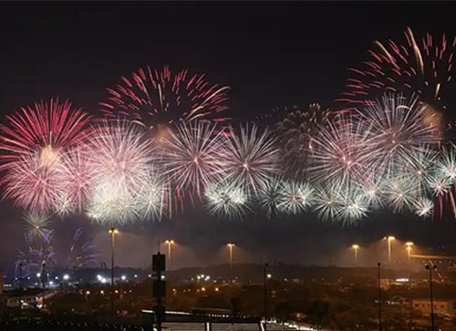 闽侯县焰火晚会